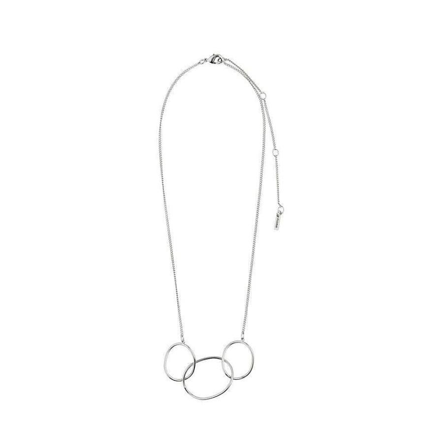 Necklaces Pilgrim Jewellery | Nika Necklace - Silver Plated