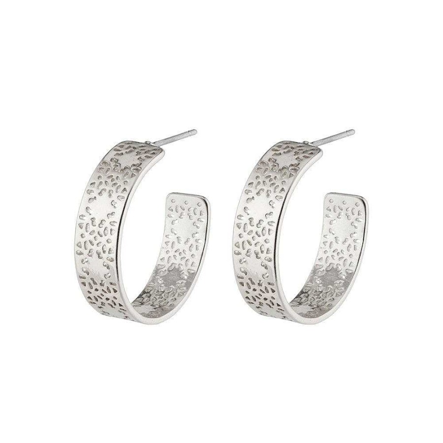 Earrings Pilgrim Jewellery | Carol Earrings - Silver Plated