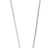 Necklaces Pilgrim Jewellery | Taurus Zodiac Sign Necklace - Silver Plated - Crystal