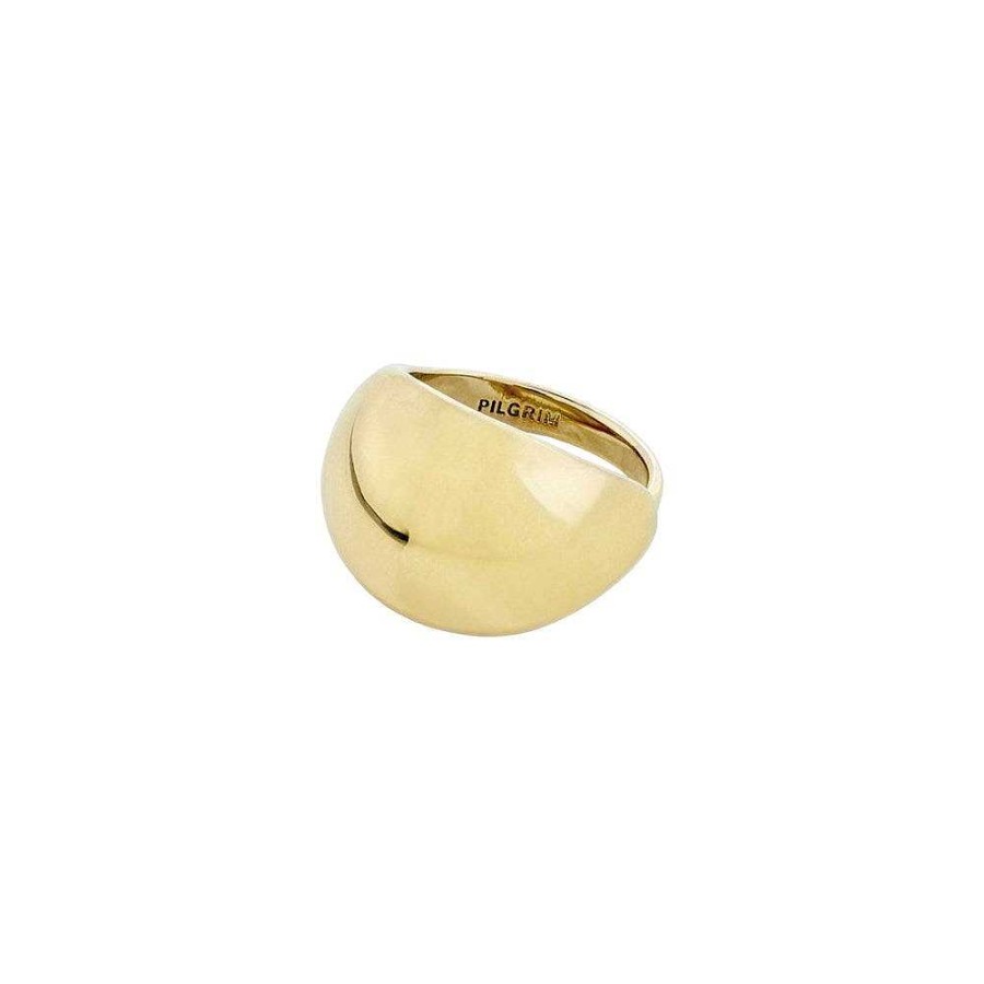 Rings Pilgrim Jewellery | Alivia Statement Ring - Gold Plated