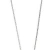 Necklaces Pilgrim Jewellery | Libra Zodiac Sign Necklace - Silver Plated - Crystal