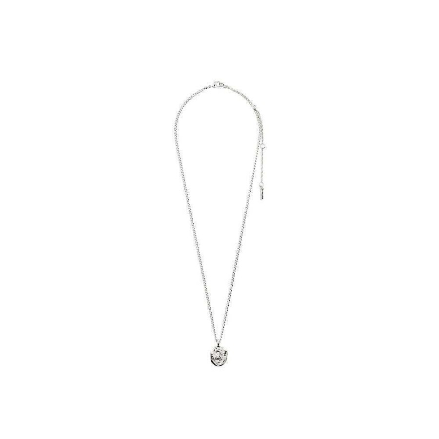 Necklaces Pilgrim Jewellery | Jola Necklace - Silver Plated Crystal