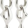 Earrings Pilgrim Jewellery | Wave Recycled Earrings - Silver Plated