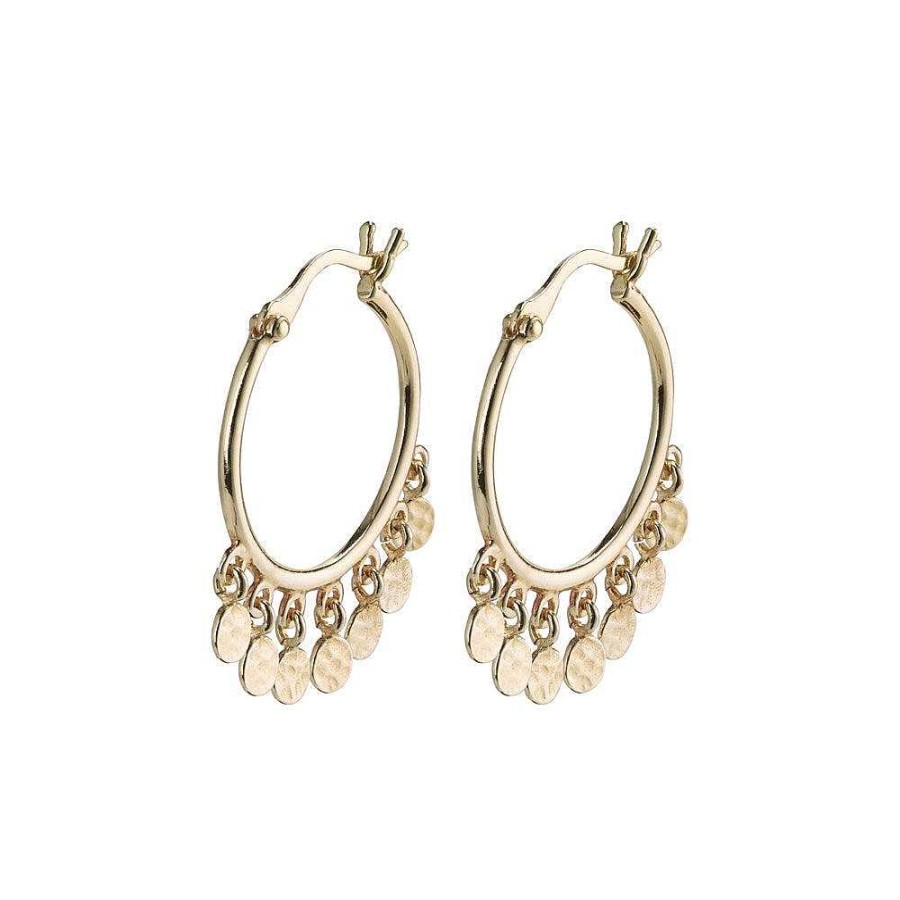 Earrings Pilgrim Jewellery | Panna Earrings - Gold Plated