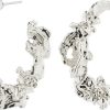 Earrings Pilgrim Jewellery | Flow Recycled Large Hoops - Silver Plated