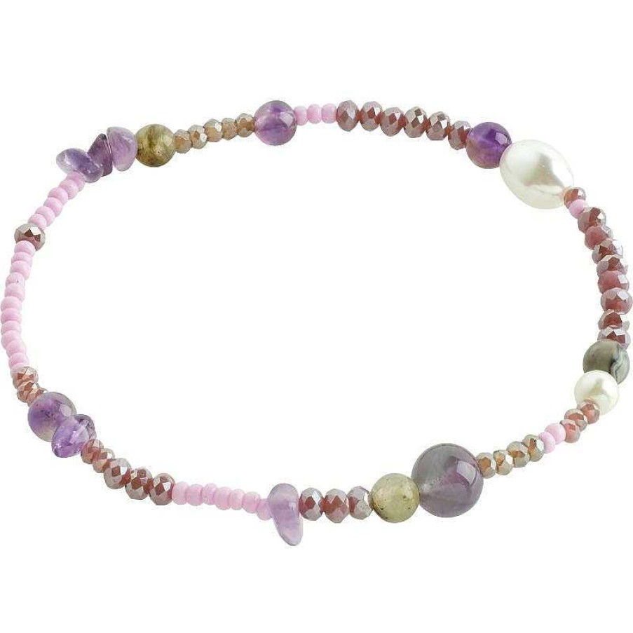 Bracelets Pilgrim Jewellery | Indiana Bracelet - Purple