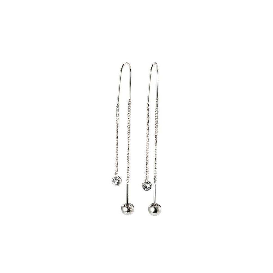 Earrings Pilgrim Jewellery | Meg Earrings - Silver Plated