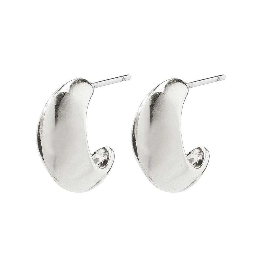 Earrings Pilgrim Jewellery | Edwina Earrings - Silver Plated