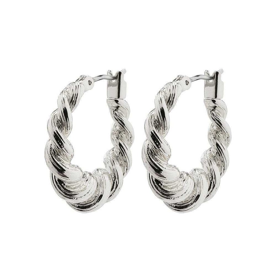 Earrings Pilgrim Jewellery | Eileen Earrings - Silver Plated