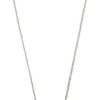 Necklaces Pilgrim Jewellery | Beat Recycled Crystal Coin Necklace - Silver Plated