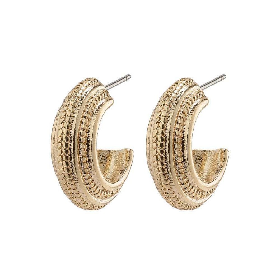 Earrings Pilgrim Jewellery | Macie Earrings - Gold Plated