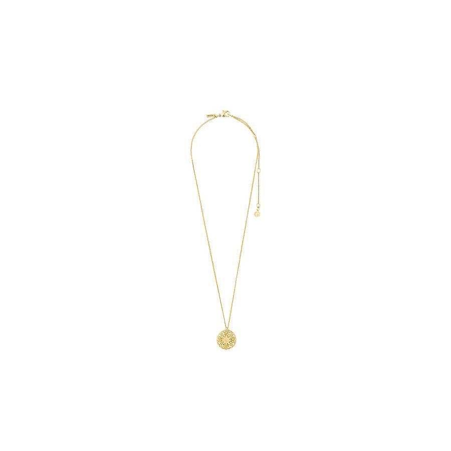 Necklaces Pilgrim Jewellery | Carol Necklace - Gold Plated Crystal