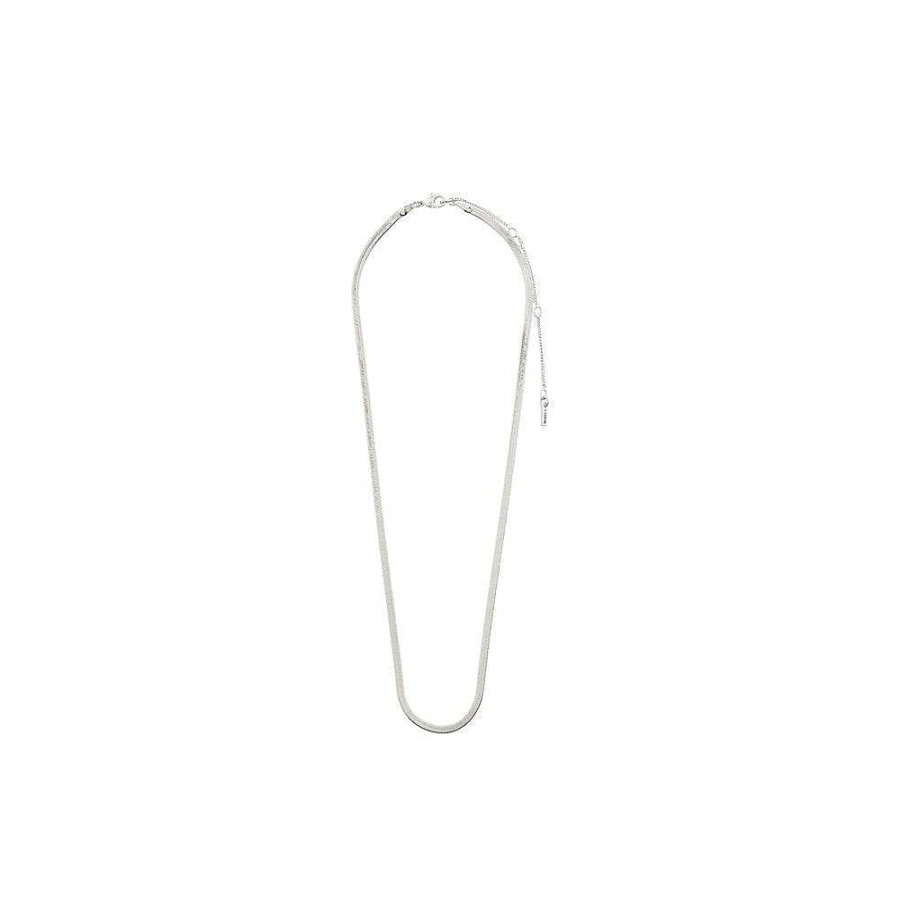 Necklaces Pilgrim Jewellery | Joanna Necklace - Silver Plated