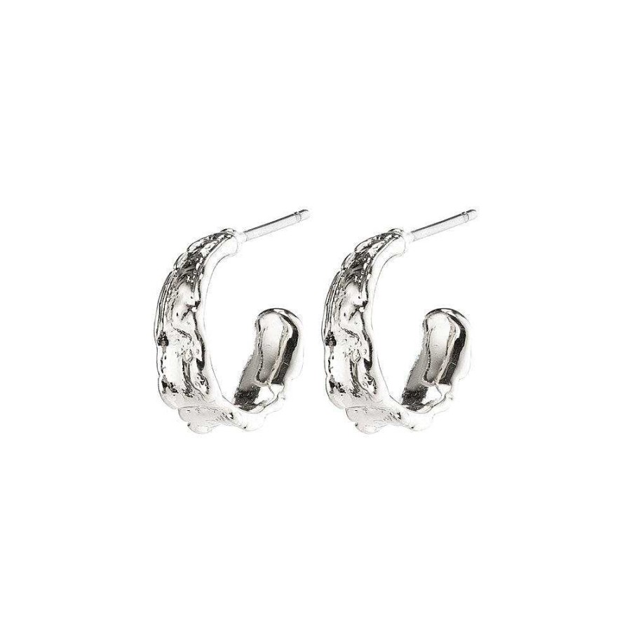 Earrings Pilgrim Jewellery | Bathilda Earrings - Silver Plated