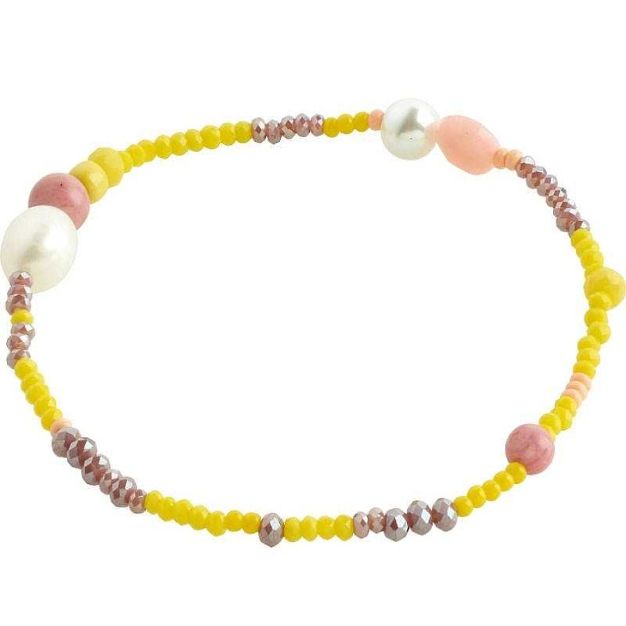 Bracelets Pilgrim Jewellery | Indiana Bracelet - Yellow